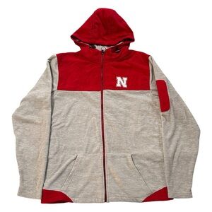 Men’s Colosseum Univ. Of Nebraska Huskers Fleece Jacket